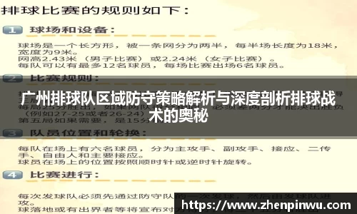 广州排球队区域防守策略解析与深度剖析排球战术的奥秘