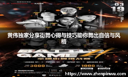 黄伟独家分享街舞心得与技巧助你舞出自信与风格
